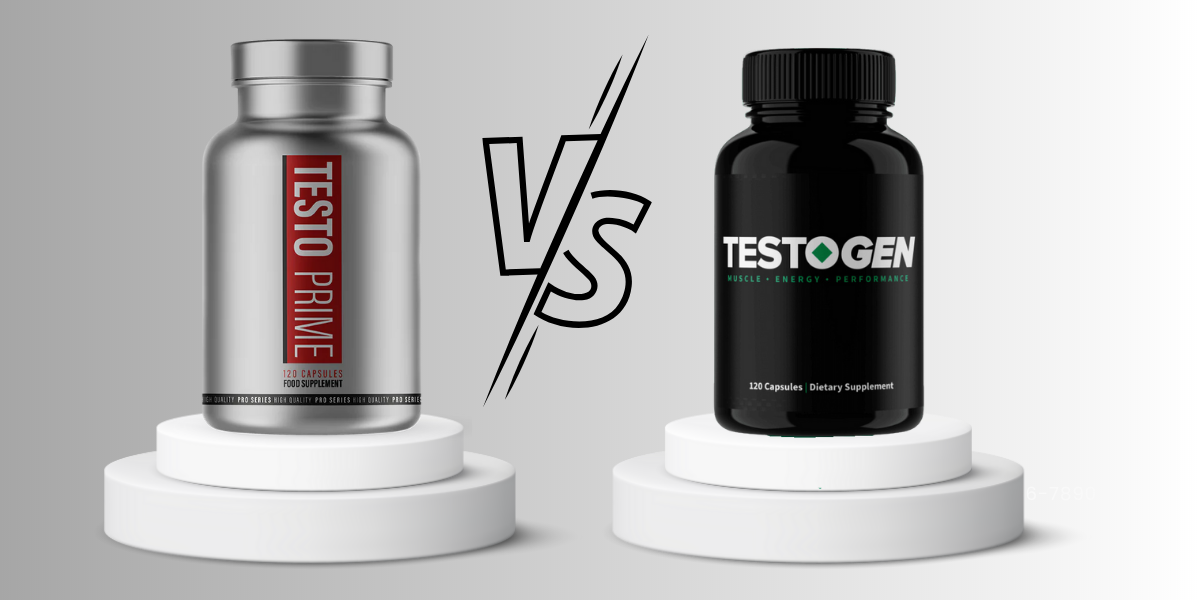 TestoPrime vs Testogen Side-By-Side Comparison