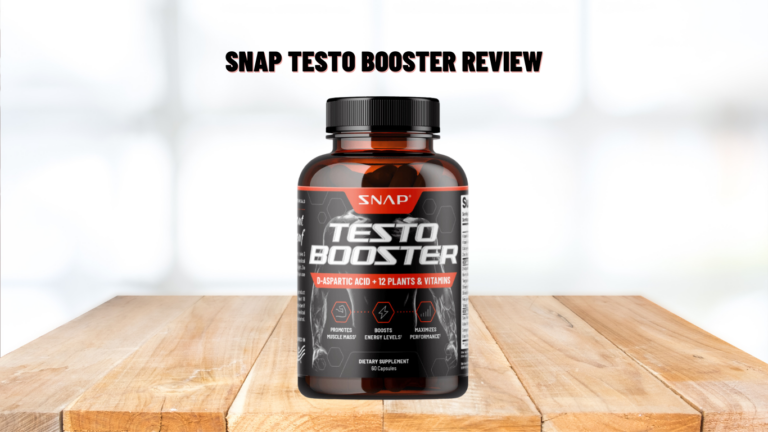 Snap Testo Booster Reviews 2024 | See Ingredients, Results & Pros!